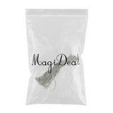 Maxbell 100 yards fish silk jute twine ribbon string rope thread cord 6mm Green