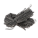 Maxbell 100 yards fish silk jute twine ribbon string rope thread cord 6mm Black