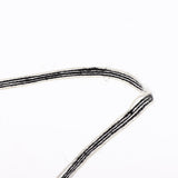 Maxbell 100 yards fish silk jute twine ribbon string rope thread cord 6mm Black