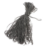 Maxbell 100 yards fish silk jute twine ribbon string rope thread cord 6mm Black