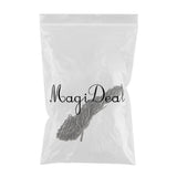 Maxbell 100 yards fish silk jute twine ribbon string rope thread cord 6mm Black