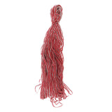 Maxbell 100 yards fish silk jute twine ribbon string rope thread cord 6mm Red
