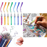 Maxbell Colorful neutral pen set fluorescent pen flash pen highlight pen 48 colors