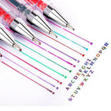 Maxbell Colorful neutral pen set fluorescent pen flash pen highlight pen 48 colors