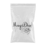 Maxbell 100Pc L Shape Corner Brace Repair Mending Plate Picture Frame Bracket Silver