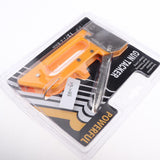 Maxbell 1Pcs Heavy Duty Manual Staple Gun Tacker Nail Gun