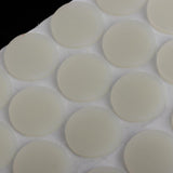 Max Self-Adhesive White Door Bumpers Pads Doorstops 20x1mm 24pcs