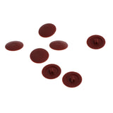 Max 500Pack Round Phillips Screw Hole Cover Furniture Decorative Screw Cap Brown