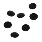 Max 500Pack Round Phillips Screw Hole Cover Furniture Decorative Screw Cap Black