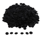 Max 500Pack Round Phillips Screw Hole Cover Furniture Decorative Screw Cap Black