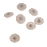 Maxbell 500Pack Round Phillips Screw Hole Cover Furniture Decorative Screw Cap Gray