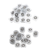 Maxbell 20 Silicone Chair Leg Caps Feet Pads Furniture Floor Protectors 18mm round