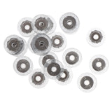 Maxbell 20 Silicone Chair Leg Caps Feet Pads Furniture Floor Protectors 18mm round
