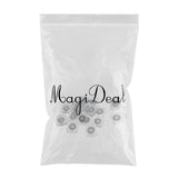 Maxbell 20 Silicone Chair Leg Caps Feet Pads Furniture Floor Protectors 22mm square