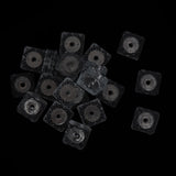 Maxbell 20 Silicone Chair Leg Caps Feet Pads Furniture Floor Protectors 22mm square