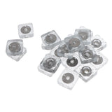 Maxbell 20 Silicone Chair Leg Caps Feet Pads Furniture Floor Protectors 22mm square