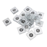 Maxbell 20Pack Silicone Non Slip Furniture Feet Protector Pad Chair Leg Cover Square