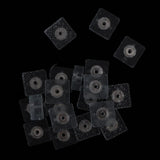 Maxbell 20Pack Silicone Non Slip Furniture Feet Protector Pad Chair Leg Cover Square