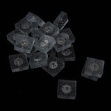 Maxbell 20Pack Silicone Non Slip Furniture Feet Protector Pad Chair Leg Cover Square