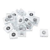 Maxbell 20Pack Silicone Non Slip Furniture Feet Protector Pad Chair Leg Cover Square