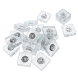 Maxbell 20Pack Silicone Non Slip Furniture Feet Protector Pad Chair Leg Cover Square