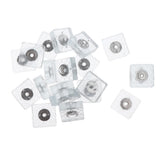 Maxbell 20Pack Silicone Non Slip Furniture Feet Protector Pad Chair Leg Cover Square