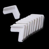 Max 10Pack Furniture Corner Protector Baby Proofing Corner Guard Bumper White