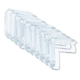 Max 10Pack Furniture Corner Protector Baby Proofing Corner Guard Bumper Clear