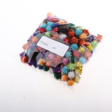 Maxbell 200/300Pcs Multicolor Sparkle Balls Pom Poms Ball Art Craft Glitter