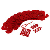 Maxbell red floral lantern DIY kits Non-woven fabric crafts handcrafts flower