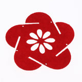 Maxbell red floral lantern DIY kits Non-woven fabric crafts handcrafts flower