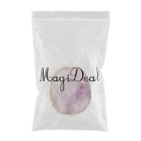 Maxbell Resin Imitation Agate Nail Art Palette Drink Coaster Cup Mat Decor Purple