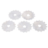 Maxbell 5Pcs Boxed 45mm Crochet Edge Skip Skip Stitch Rotary Cutter Blades 15 teeth