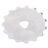 Maxbell 5Pcs Boxed 45mm Crochet Edge Skip Skip Stitch Rotary Cutter Blades 15 teeth