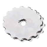 Maxbell 5Pcs Boxed 45mm Crochet Edge Skip Skip Stitch Rotary Cutter Blades 15 teeth