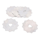 Maxbell 5Pcs Boxed 45mm Crochet Edge Skip Skip Stitch Rotary Cutter Blades 12 teeth