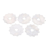 Maxbell 5Pcs Boxed 45mm Crochet Edge Skip Skip Stitch Rotary Cutter Blades 12 teeth