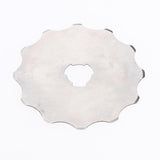 Maxbell 5Pcs Boxed 45mm Crochet Edge Skip Skip Stitch Rotary Cutter Blades 12 teeth