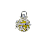Maxbell 6pcs Mixed Filigree Cage Locket Pendant Necklace Findings