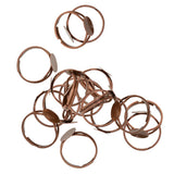 Maxbell 20x Adjustable Round Plate Ring Bases Copper