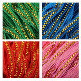 Max 136 Yard Crochet Lace Trim Ribbon Wedding Applique Dress Sewing Decor Craft Red