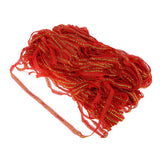 Max 136 Yard Crochet Lace Trim Ribbon Wedding Applique Dress Sewing Decor Craft Red