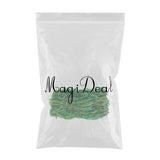 Max 136 Yard Crochet Lace Trim Ribbon Wedding Applique Dress Sewing Decor Craft Green