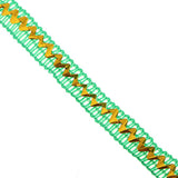 Max 136 Yard Crochet Lace Trim Ribbon Wedding Applique Dress Sewing Decor Craft Green