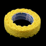 Maxbell 2 Yards 15mm Fabric Lace Washi Tape Self Adhesive Trim Wedding yellow