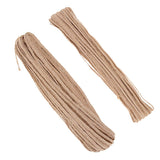 Max Natural Burlap Braided Ribbon Cord for DIY Decorations Packing Crafts 10mm