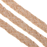 Max Natural Burlap Braided Ribbon Cord for DIY Decorations Packing Crafts 10mm