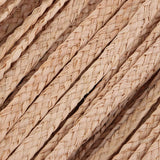 Max Natural Burlap Braided Ribbon Cord for DIY Decorations Packing Crafts 7-8mm