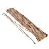 Max Natural Burlap Braided Ribbon Cord for DIY Decorations Packing Crafts 7-8mm