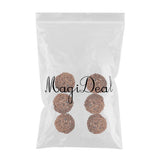 Maxbell 6PCS Rattan Ball Ornaments Wedding Party Decorations Wooden Balls  6CM Brown